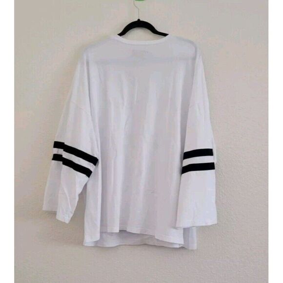 Danke Schon Oversized Graphic T-shirt white Short sleeve Men's Size XL - Picture 6 of 8